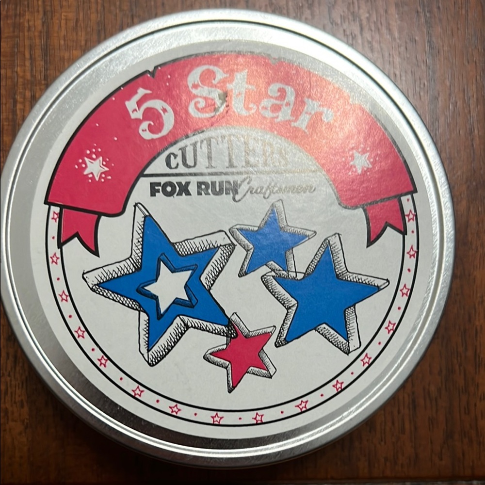 Fox Run 5 Star Cookie Cutter Set